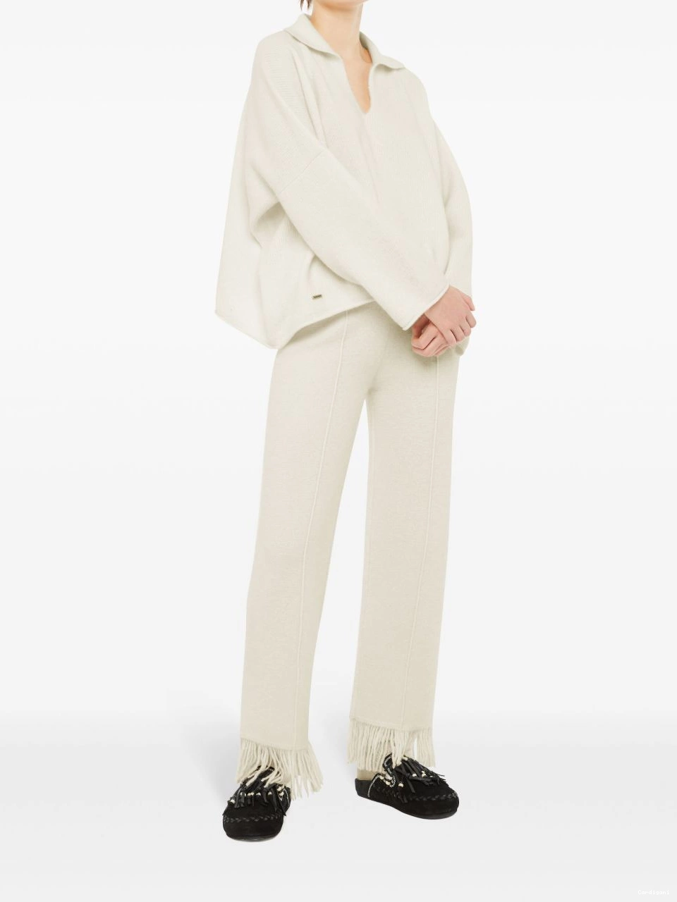 Cheap fringe-detail Alanui Women trousers Finest 0407